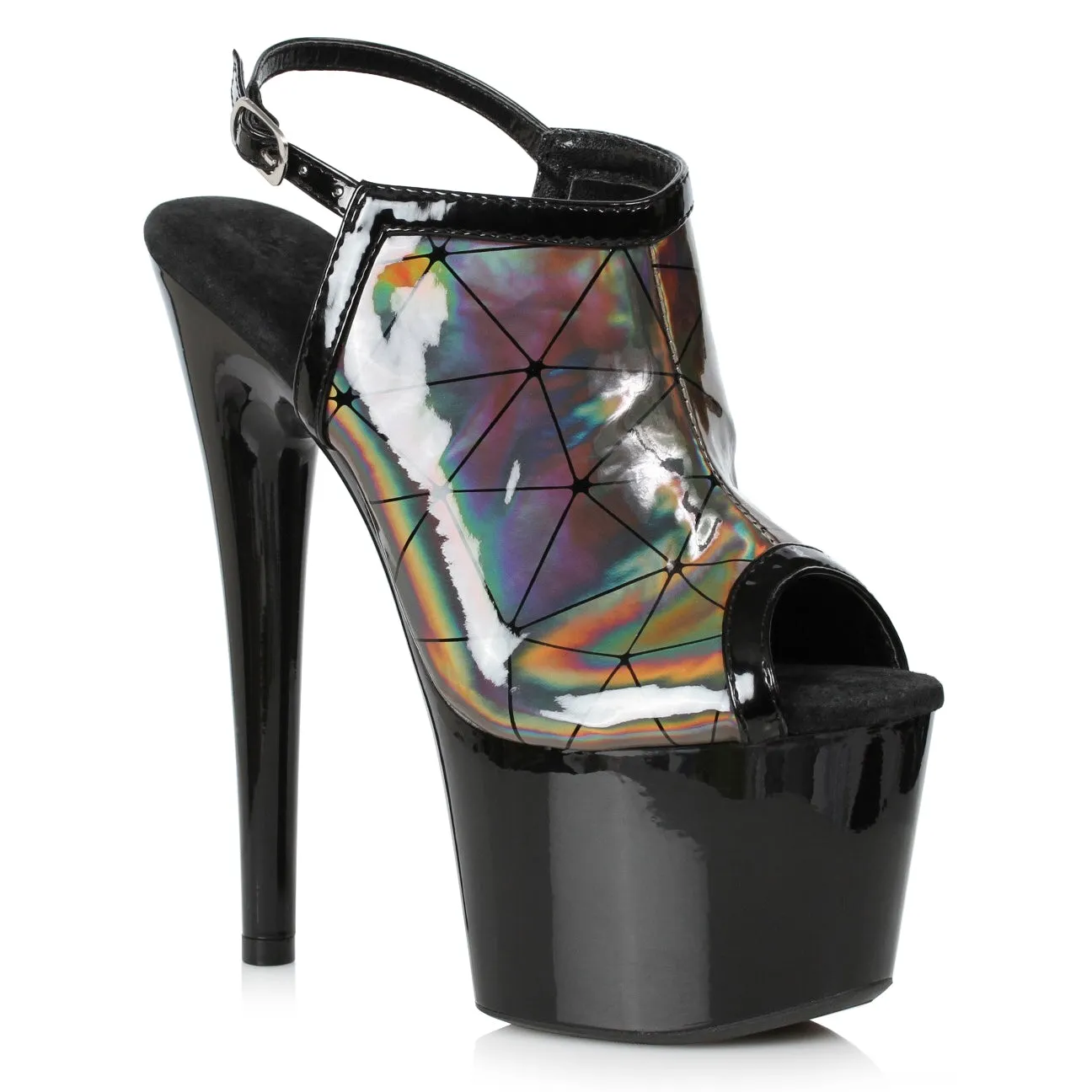 709-ZION 7" HOLOGRAPHIC SANDAL