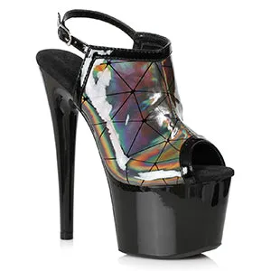 709-ZION 7" HOLOGRAPHIC SANDAL