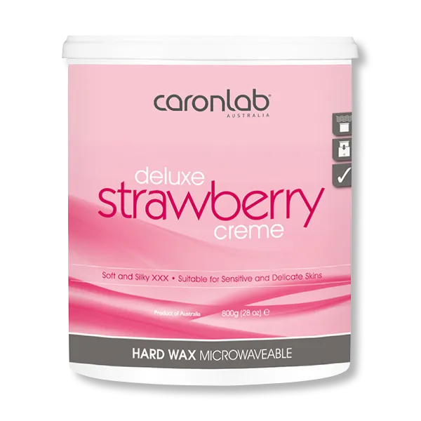 Caronlab Strawberry Creme Hard Wax 800ml