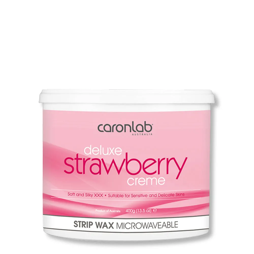 Caronlab Strawberry Creme Strip Wax 400ml