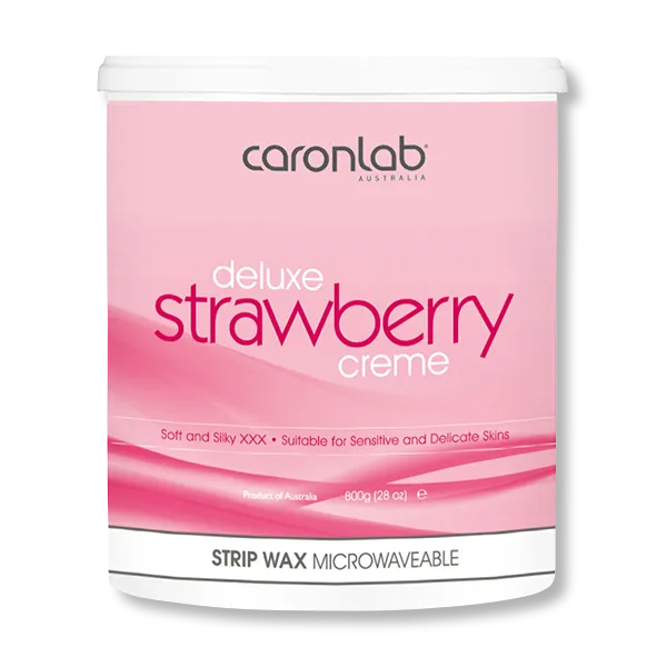 Caronlab Strawberry Creme Strip Wax 800ml