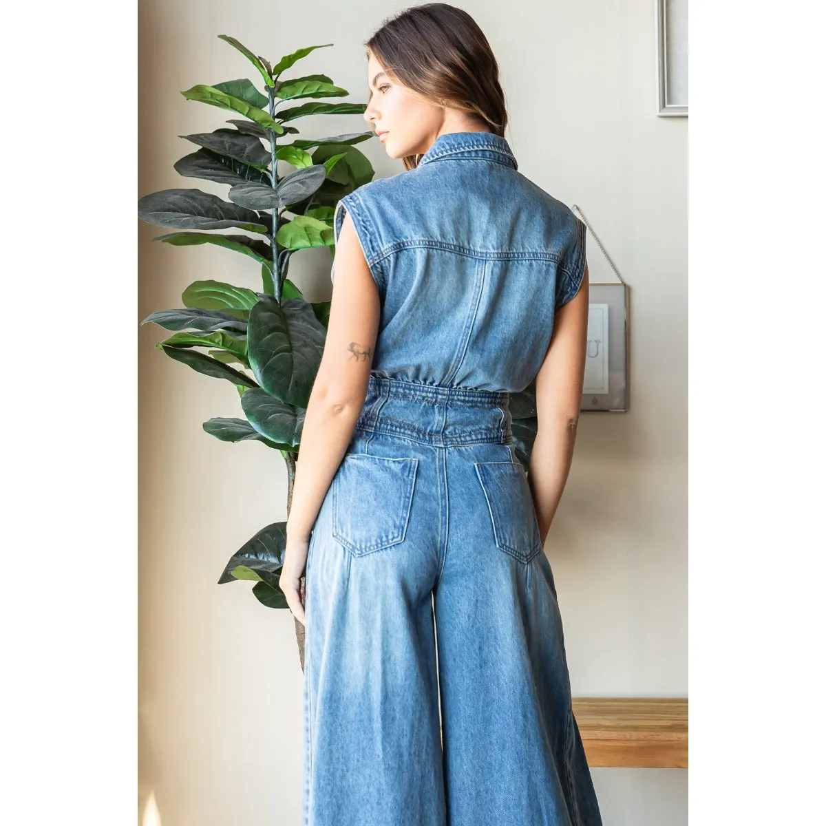 Denim Babe Jumpsuit