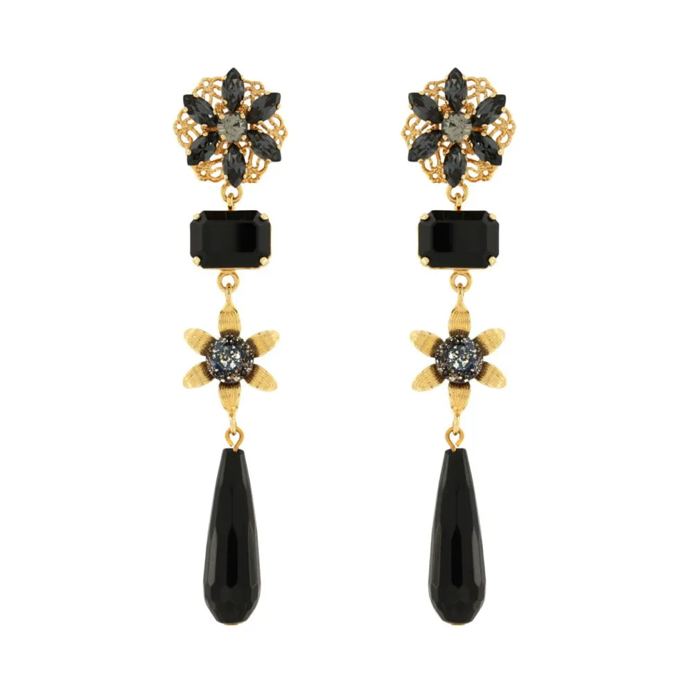 Earring Giselle Black