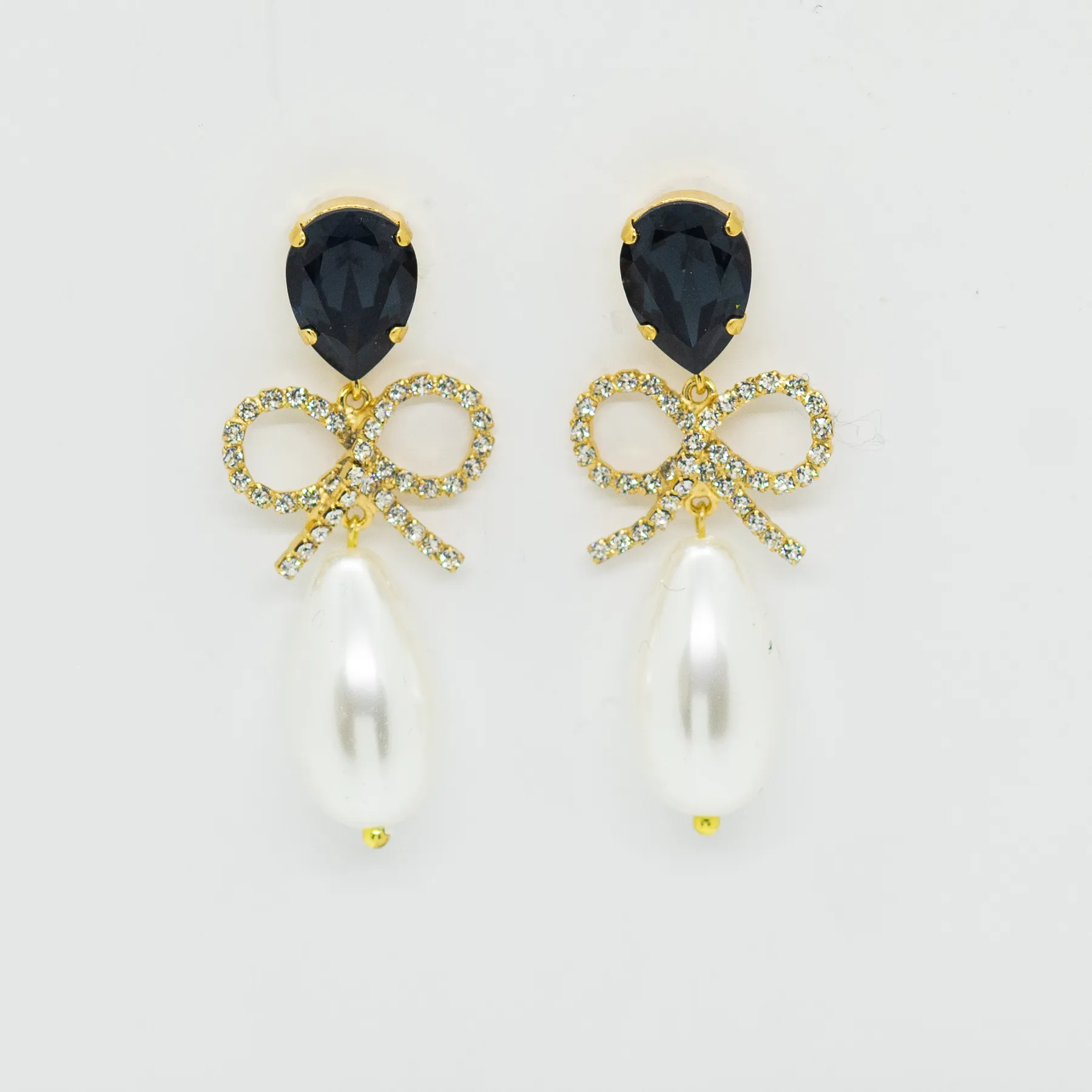 Earring Louise Black