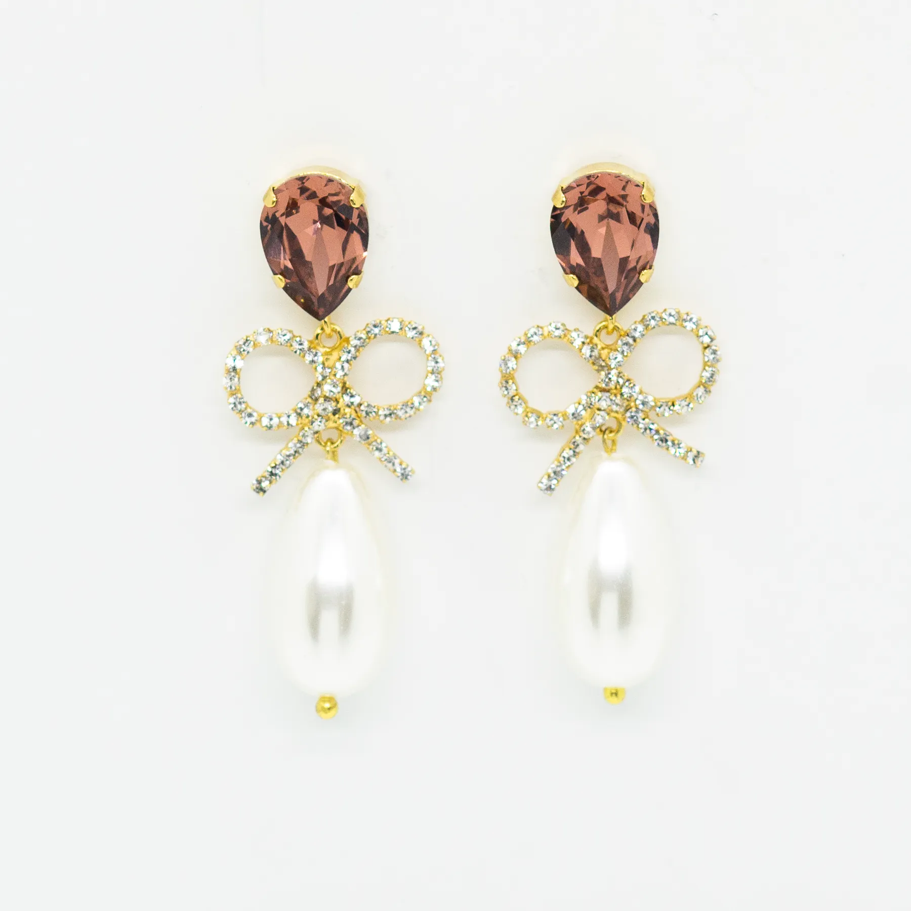 Earring Louise Blush Rose
