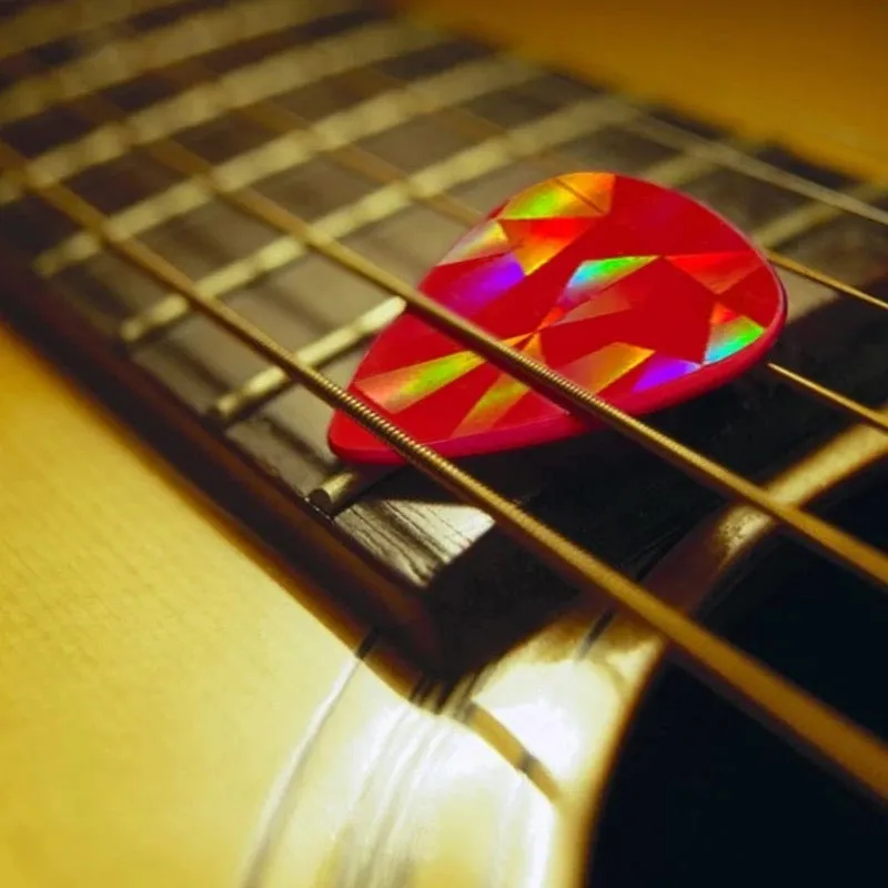 Holographic Guitar Pick Silicone Resin Mold