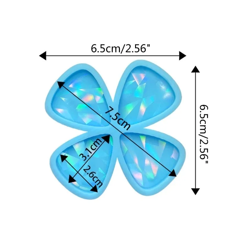 Holographic Guitar Pick Silicone Resin Mold