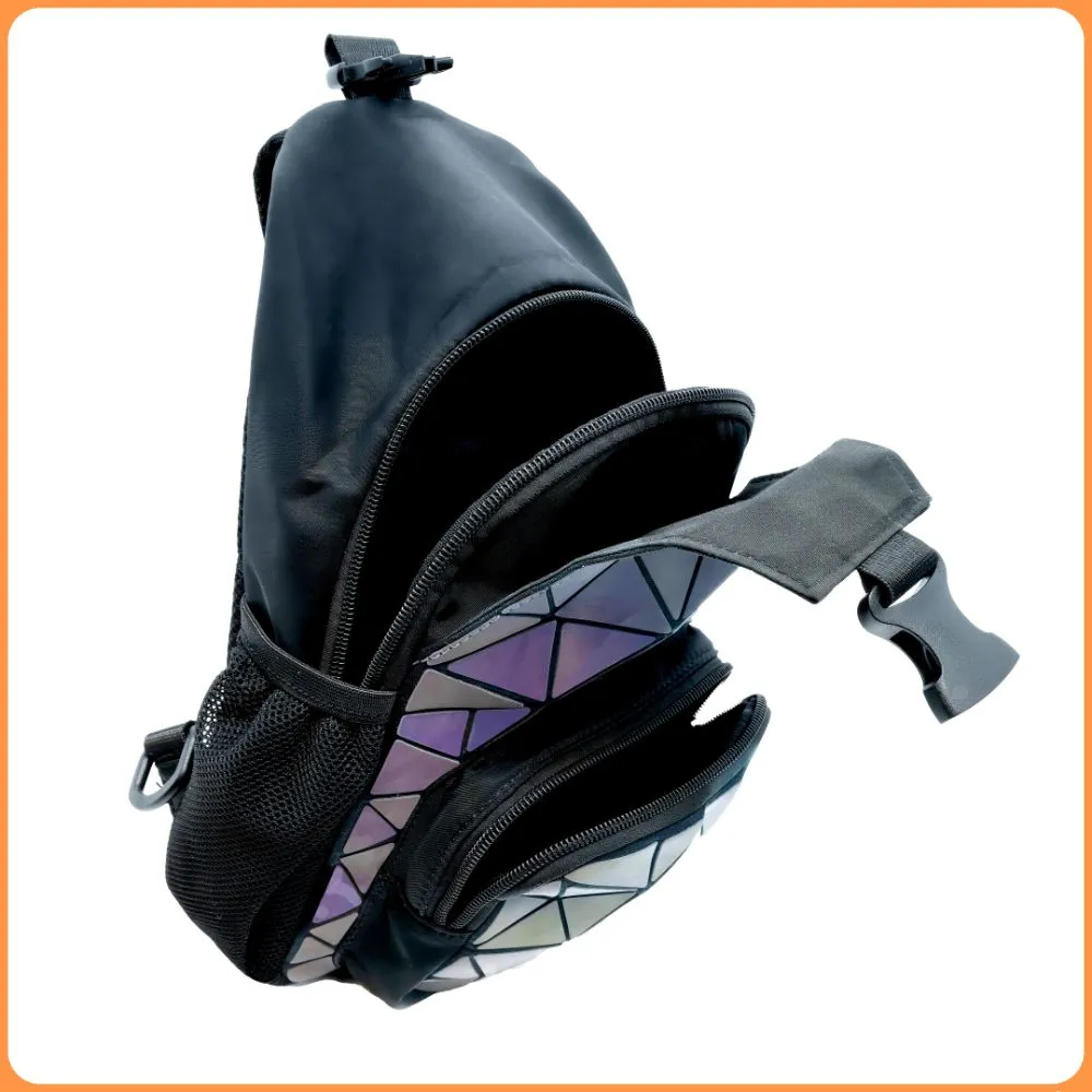 Holographic Reflective Effect Crossbody