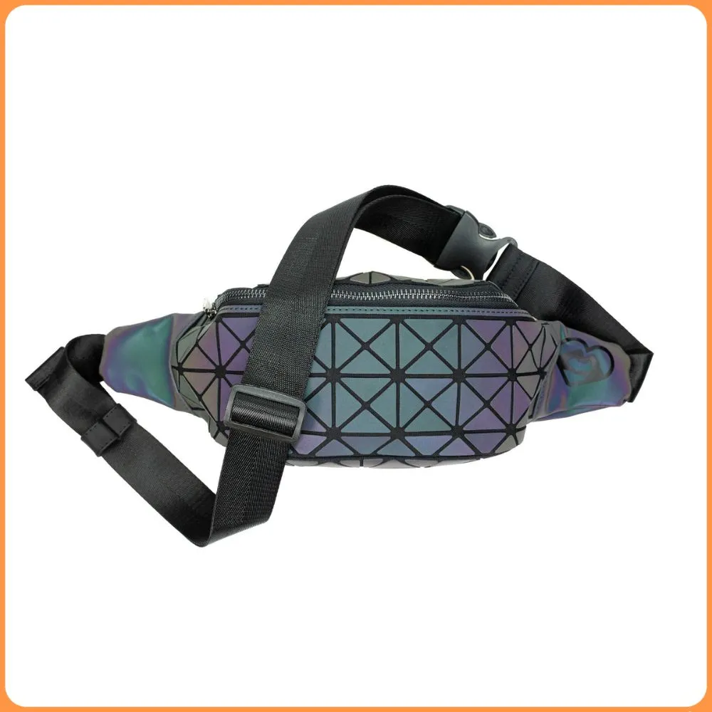 Holographic Reflective Effect Fanny Pack