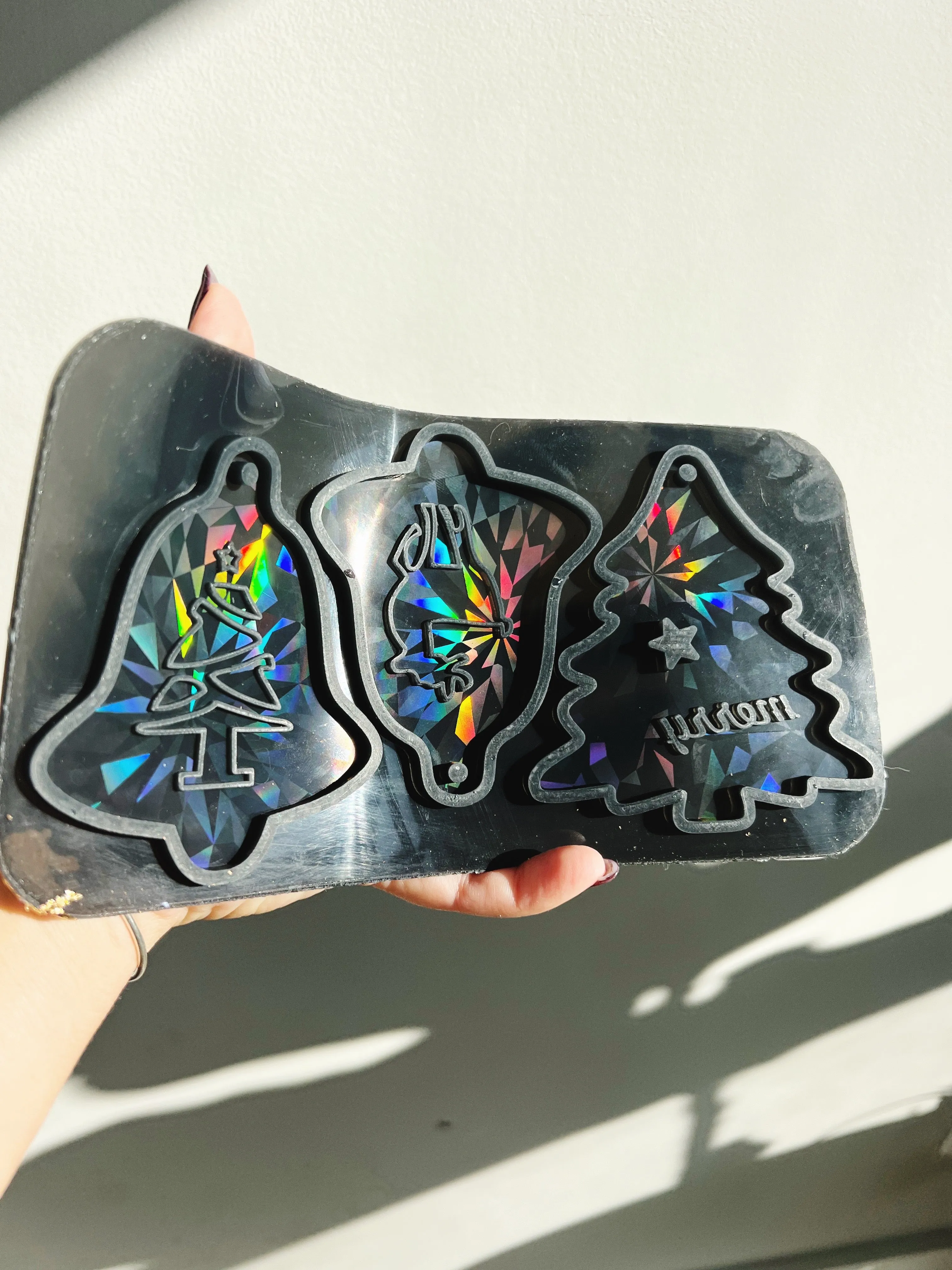 Holographic Silicone Resin Ornament Mold