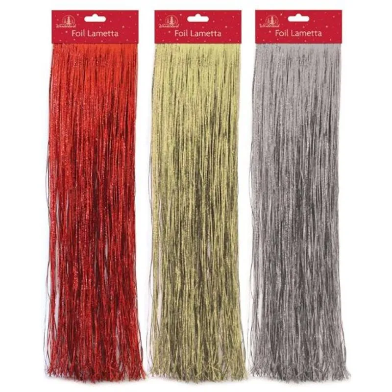 Holographic Wavy Decorative Foil Lametta Traditional