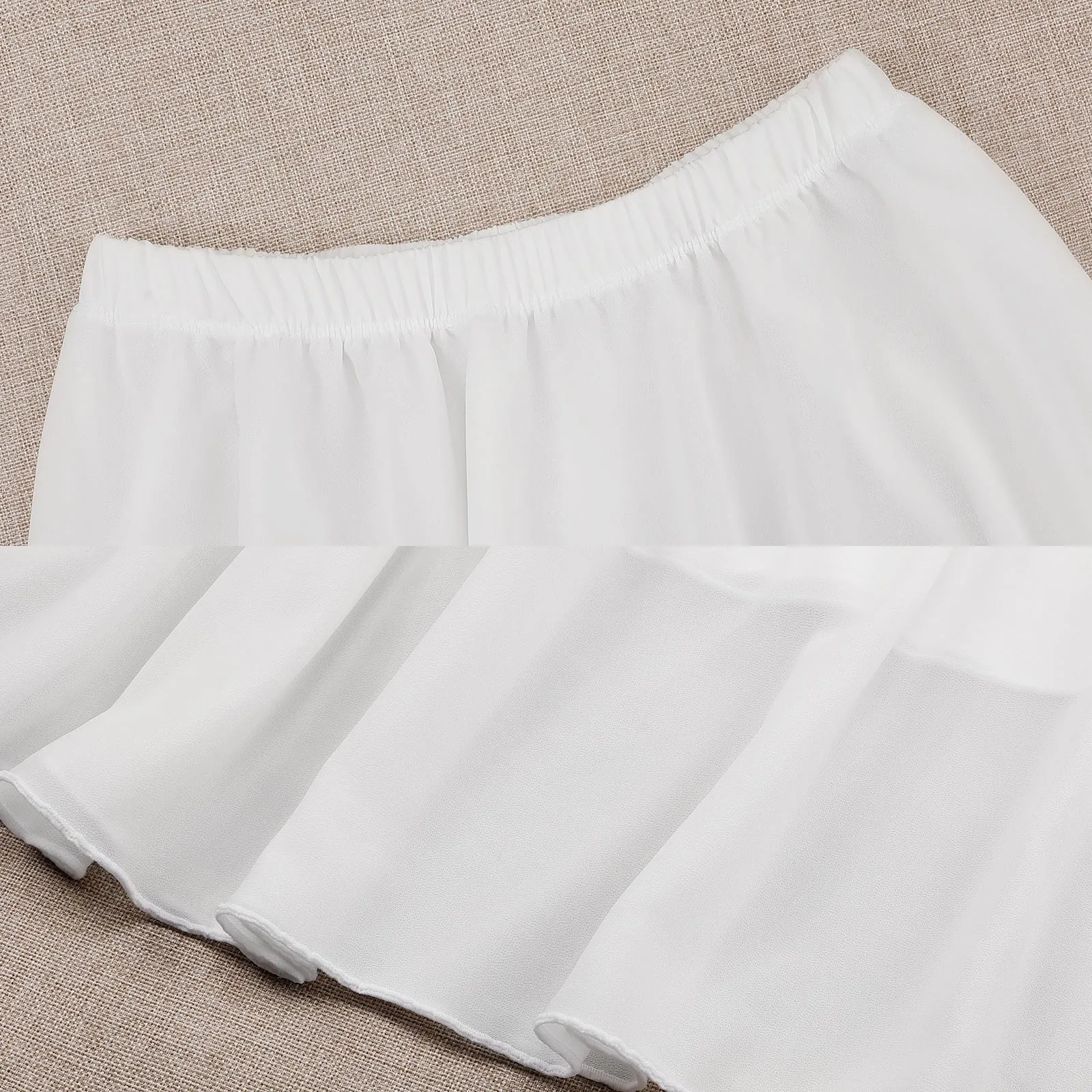 Layered Chiffon Skirt Peonies