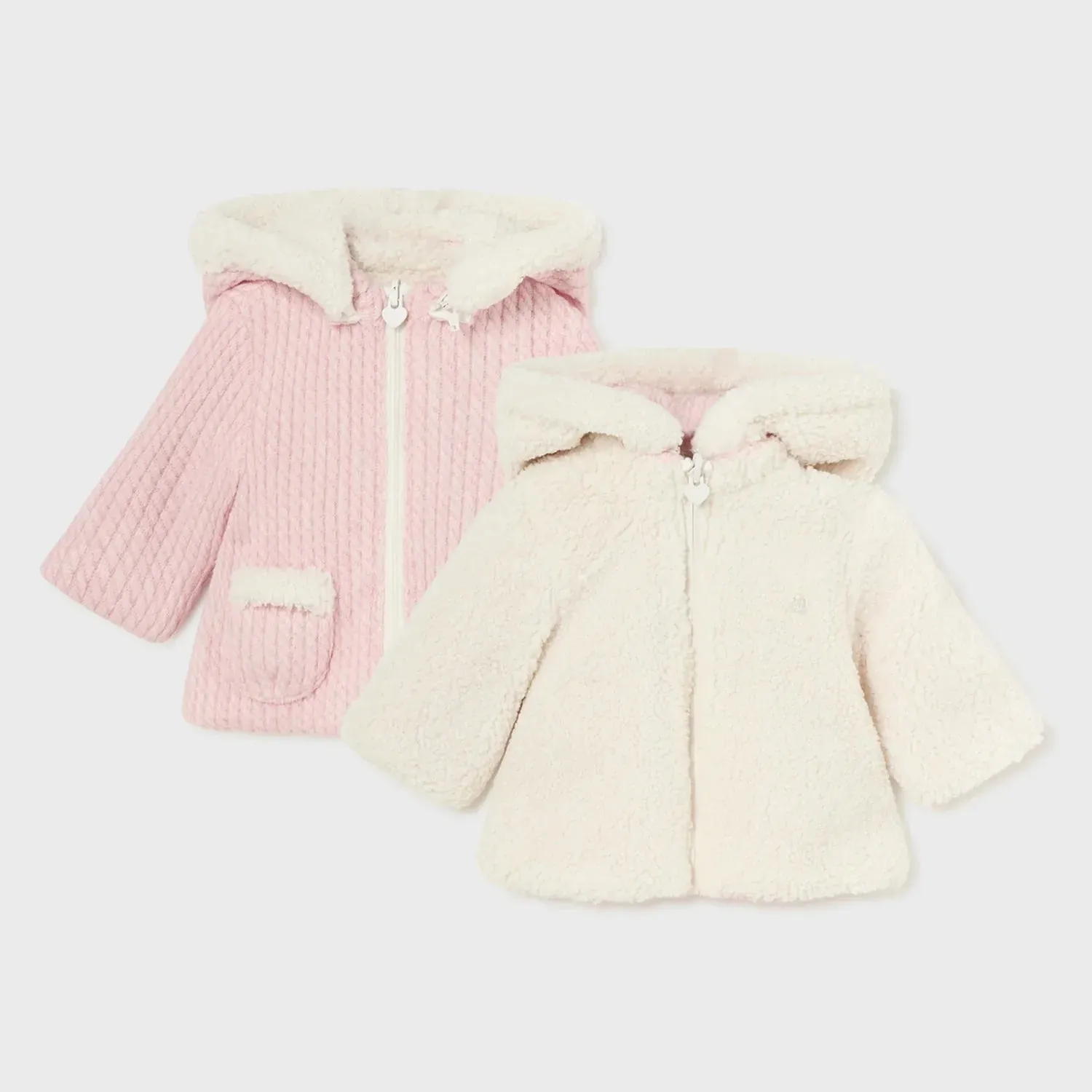 Mayoral Reversible Jacket - Pink