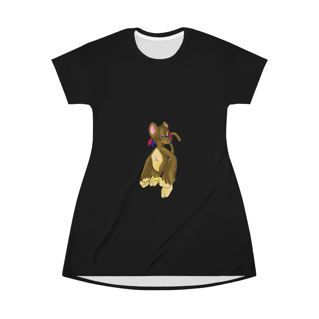 Moonki All Over Print T-Shirt Dress
