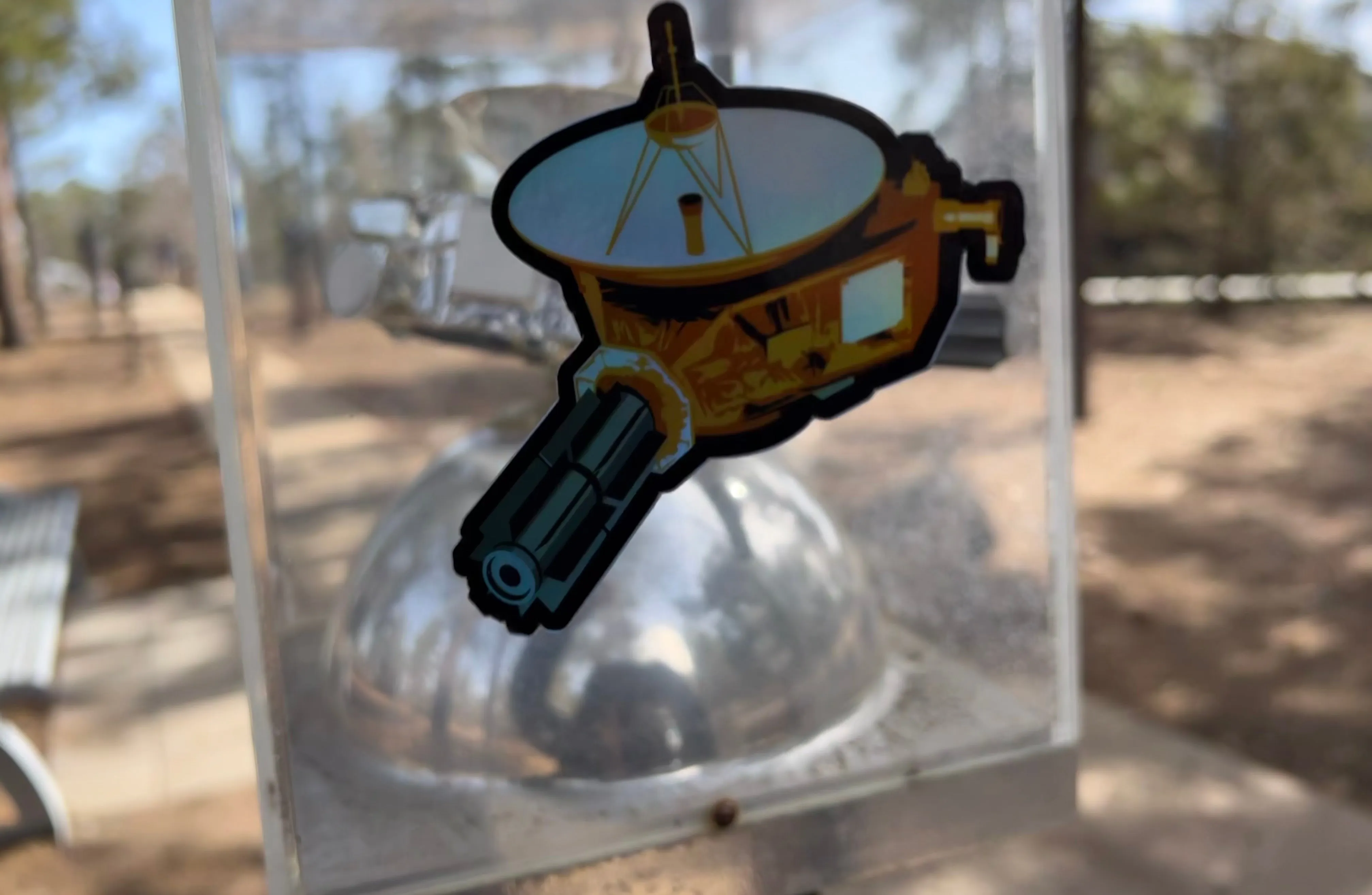 New Horizons Probe Sticker