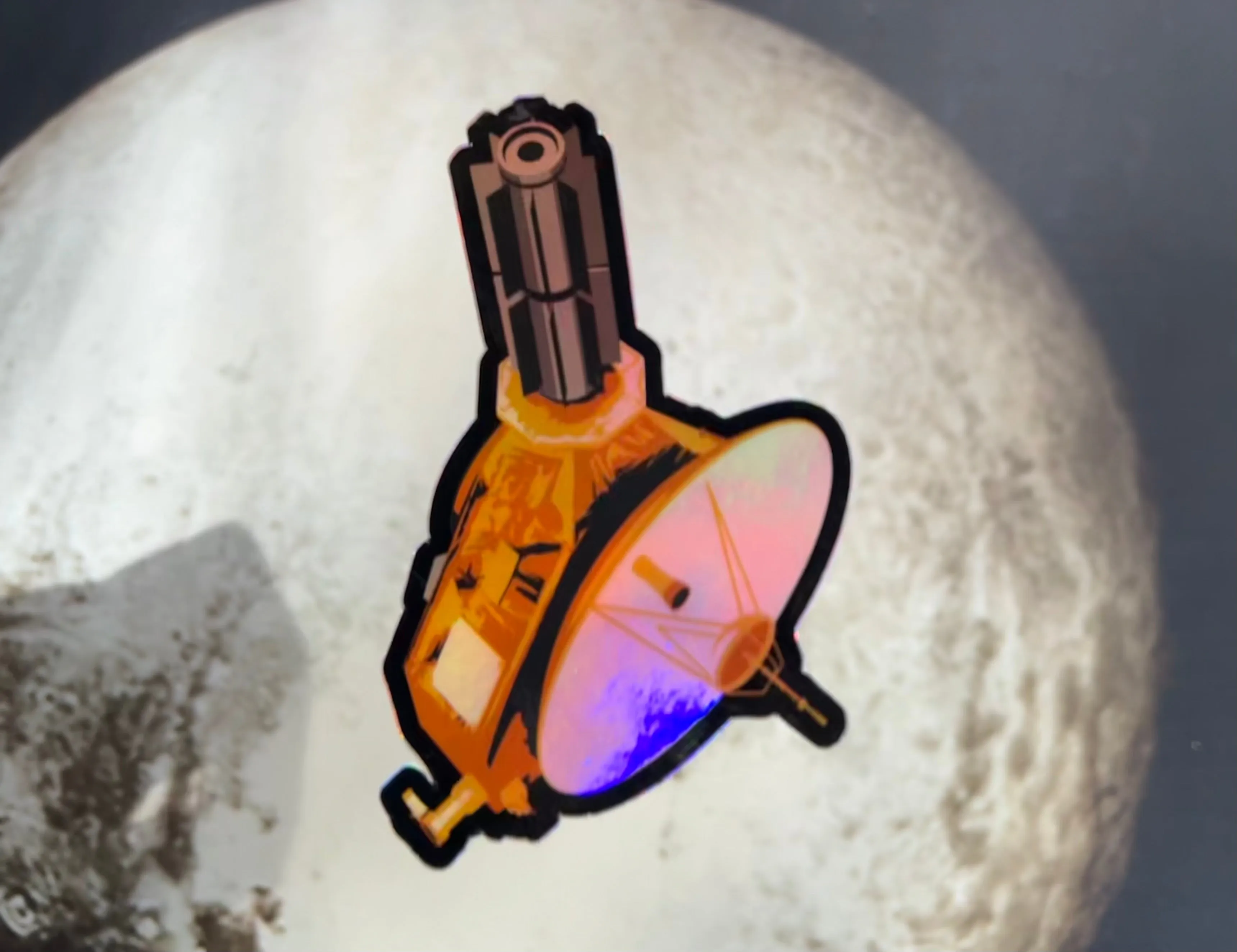 New Horizons Probe Sticker