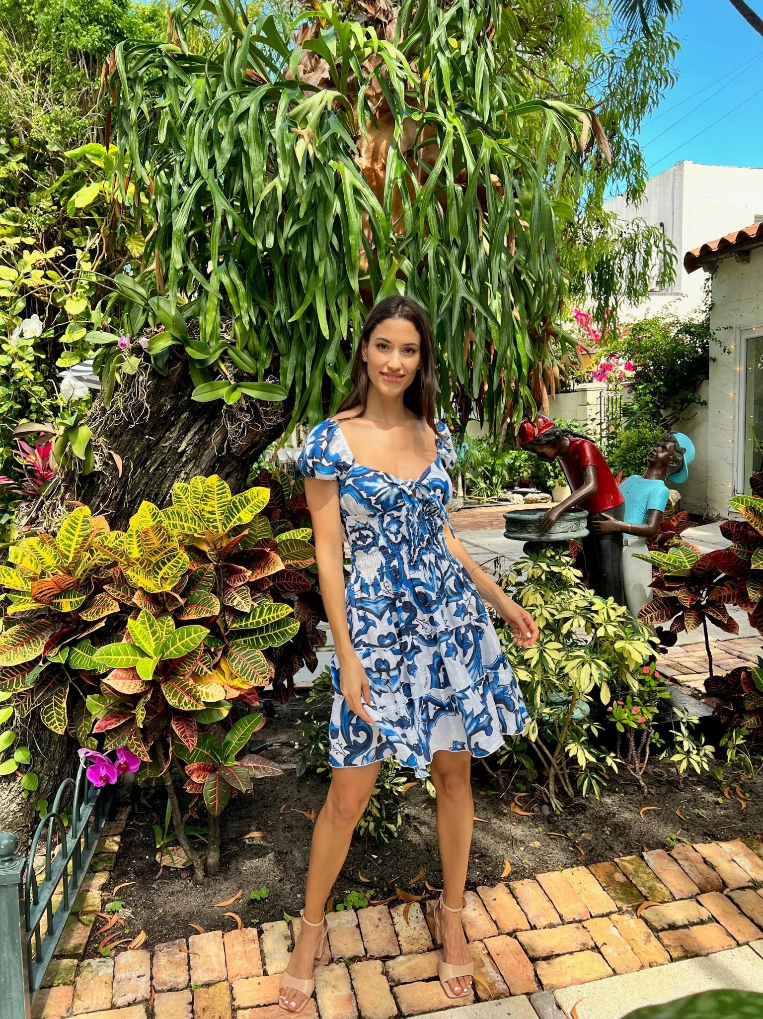 Positano Fresella Short Dress