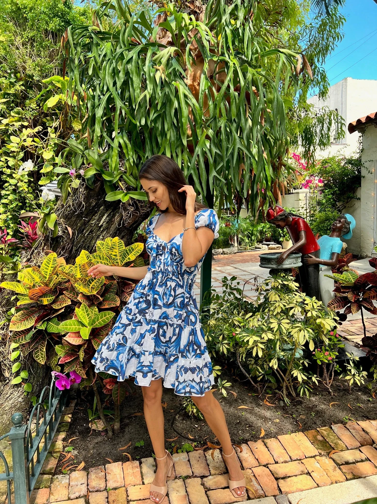 Positano Fresella Short Dress