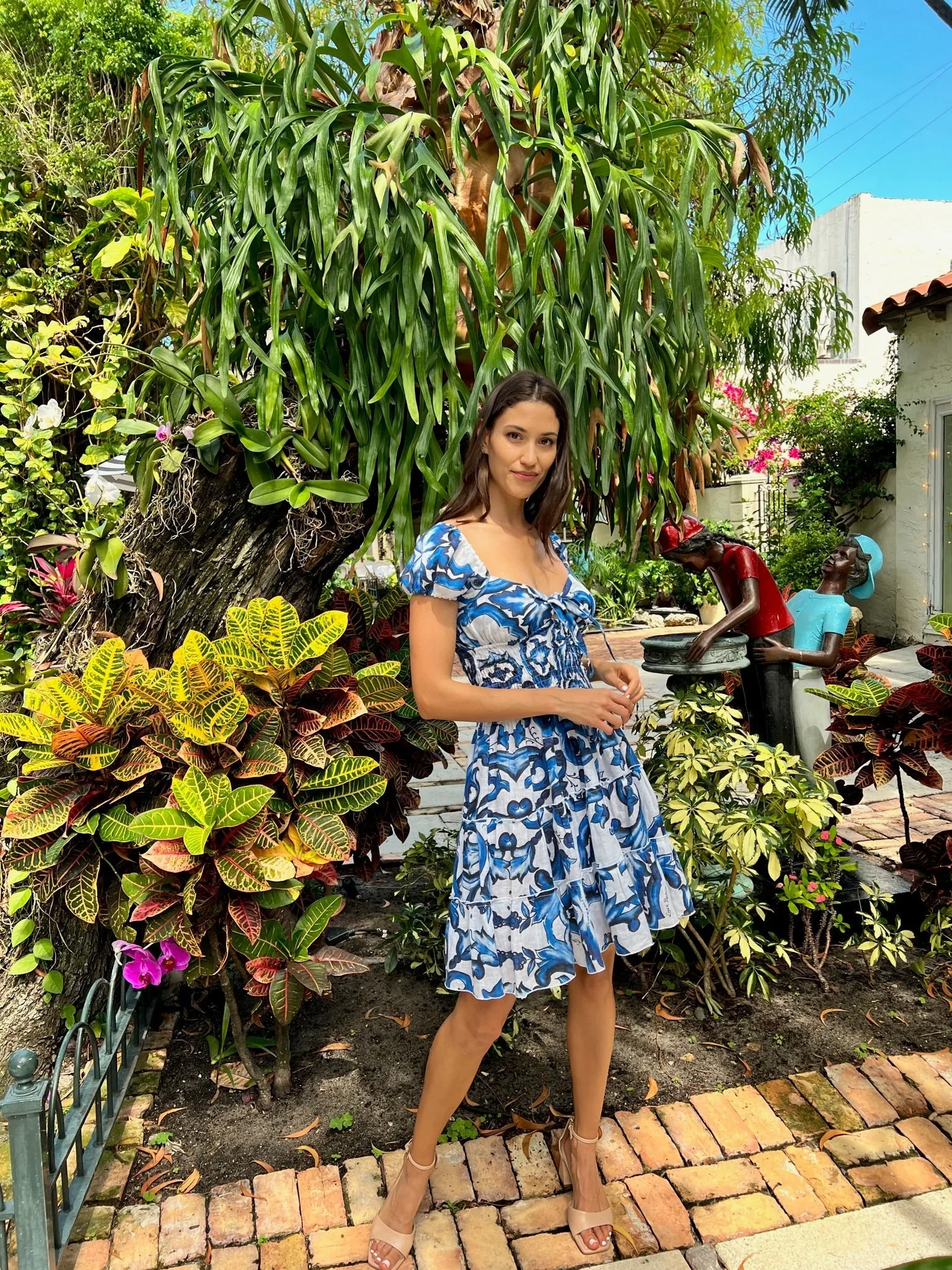 Positano Fresella Short Dress