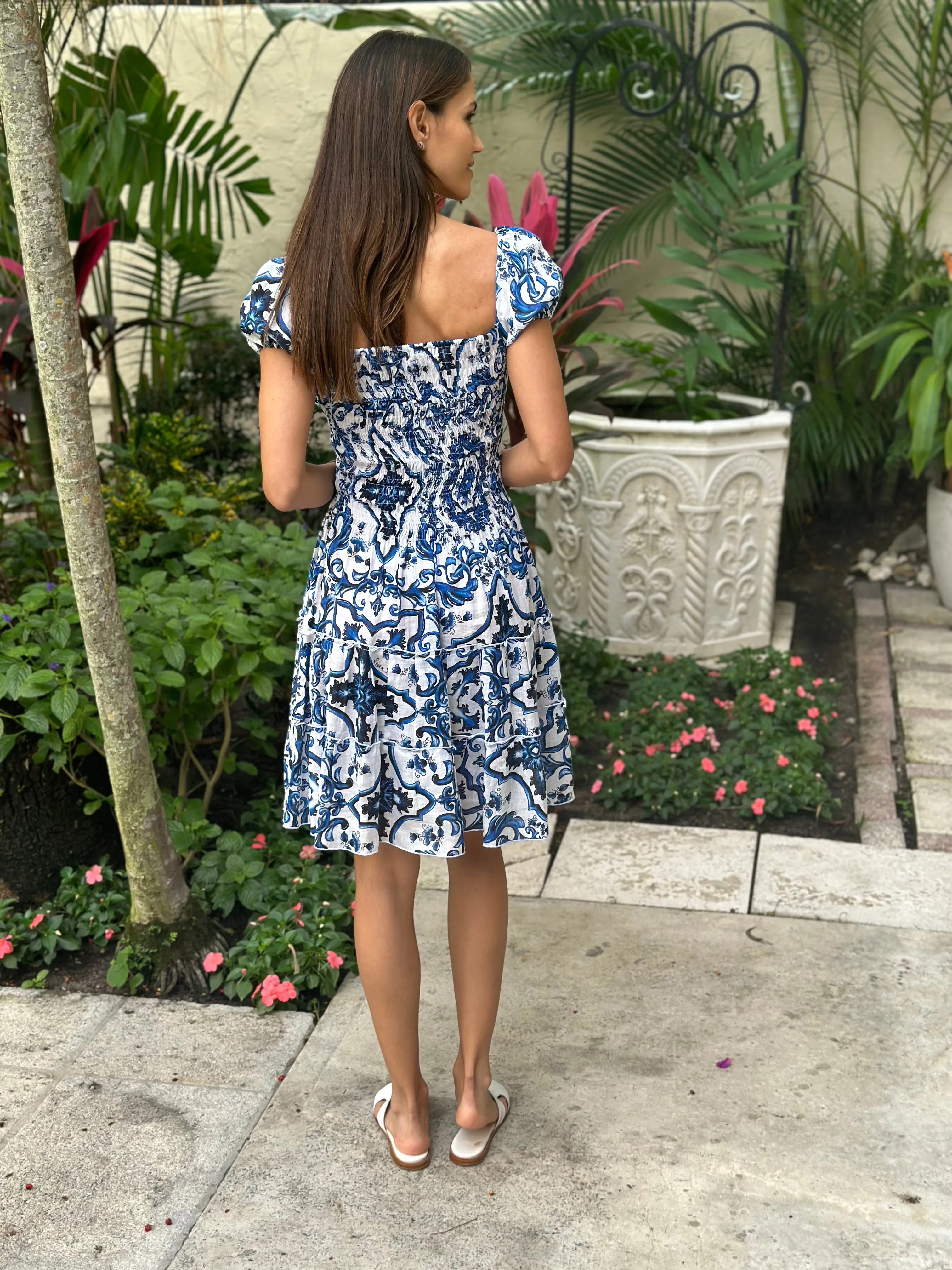 Positano Fresella Short Dress